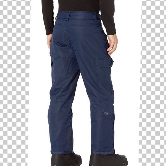 SOLD - Arctix SnowGear Men’s Blue Night Snow Sports Cargo Pants Size S - Picture 2 of 5